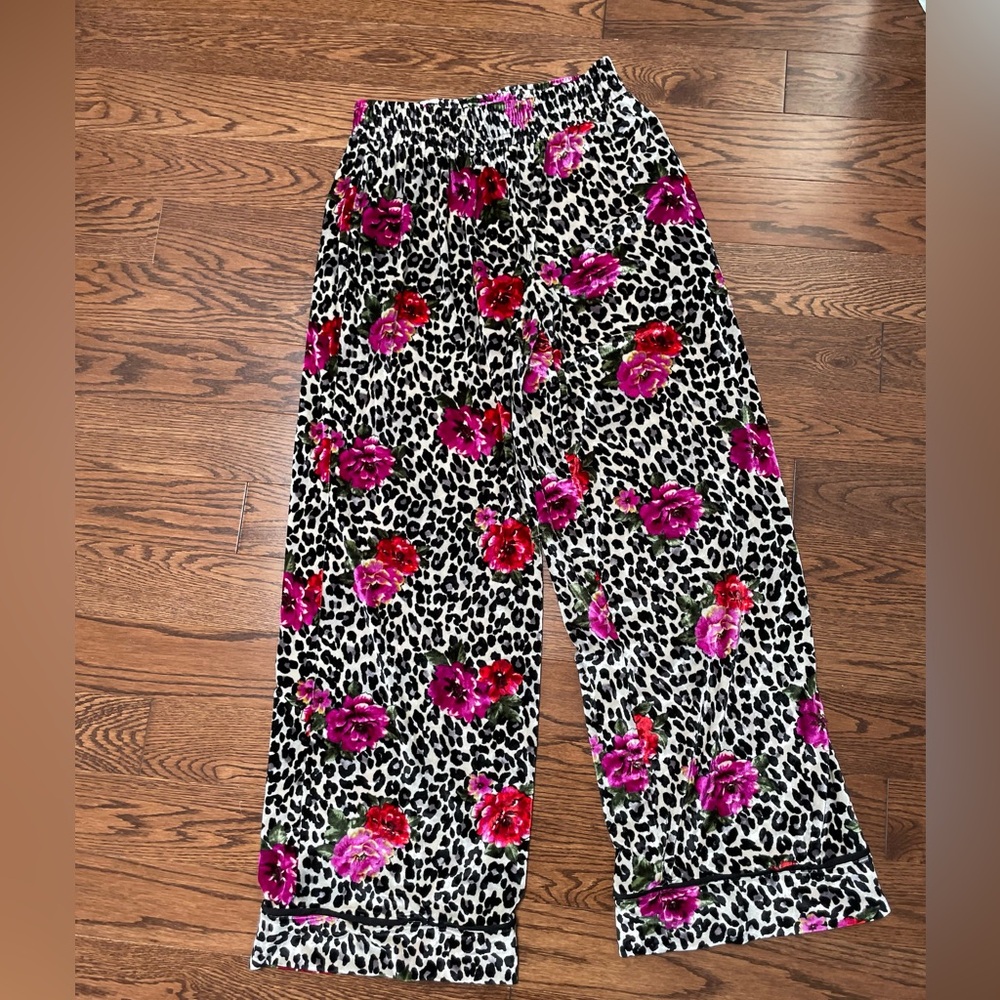 Sophia intimates palazzo pants. Crushed velvet, perfect condition.